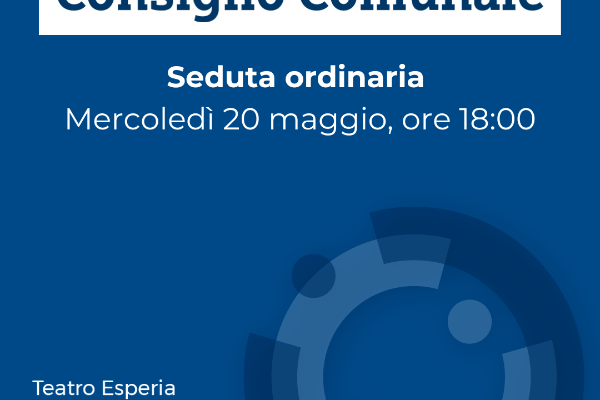 Consiglio Comunale del 20 maggio 2026