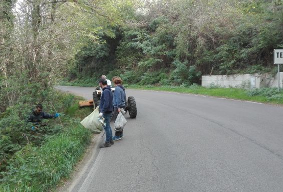 Conclusa la prima giornata ecologica nella contrada di Terrignano