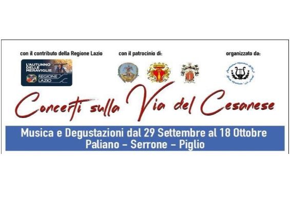 Concerti sulla via del Cesanese