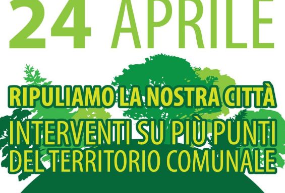 Sabato 24 aprile appuntamento con la giornata ecologica