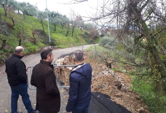 Messa in sicurezza di Via Cimate