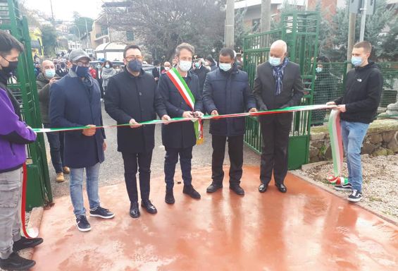 Inaugurato il parco comunale "Willy Monteiro Duarte"