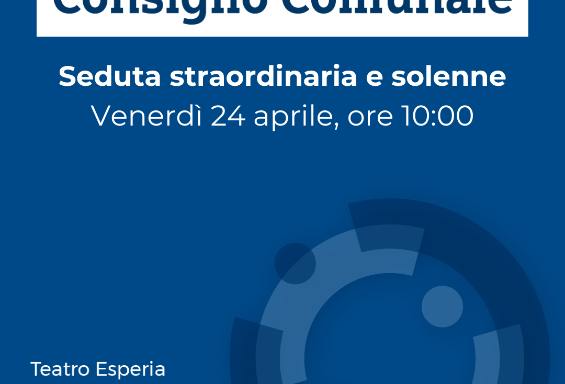 Consiglio Comunale del 24 aprile 2026