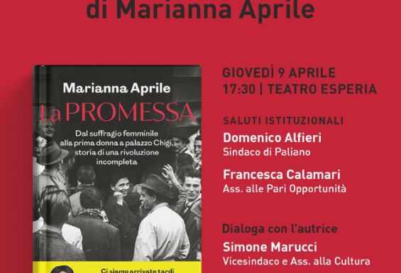 Marianna Aprile presenta il suo ultimo libro