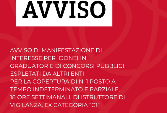 Comune di S.Giovanni IncaricoAvviso di manifestazione di interesse