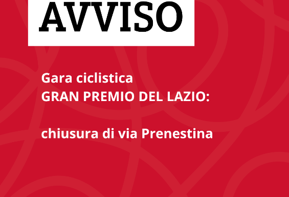 Gara ciclistica "Gran Premio LAZIO"