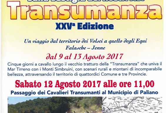 La transumanza fa tappo a Paliano
