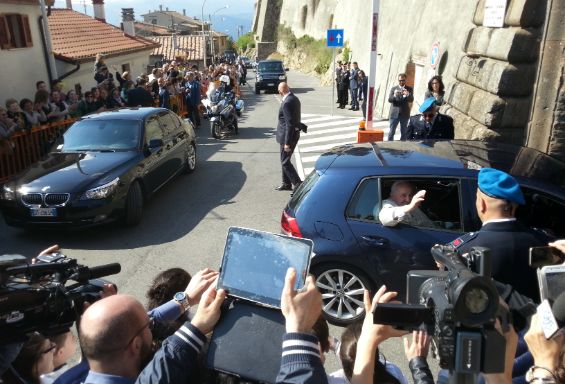 "Benvenuto Francesco": il Santo Padre a Paliano