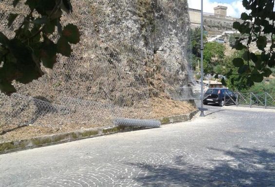 Messe in sicurezza le mura del Baluardo