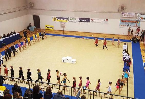 Un altro week-end con la ginnastica ritmica