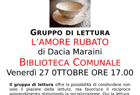 Al via i gruppi di lettura in biblioteca