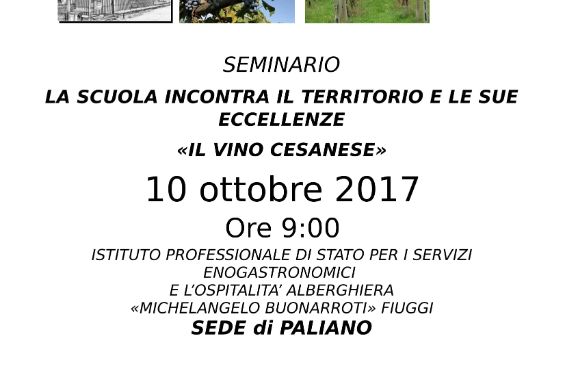 Seminario sul Cesanese all'alberghiero