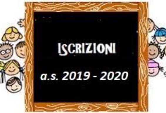 Iscrizioni scolastiche per l'anno 2019-2020.