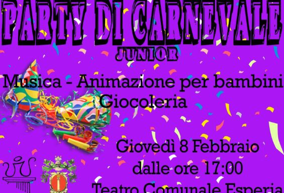 Party di carnevale!