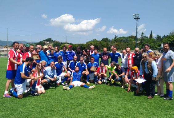 Un successo la partita di beneficenza con la squadra "Italianattori".