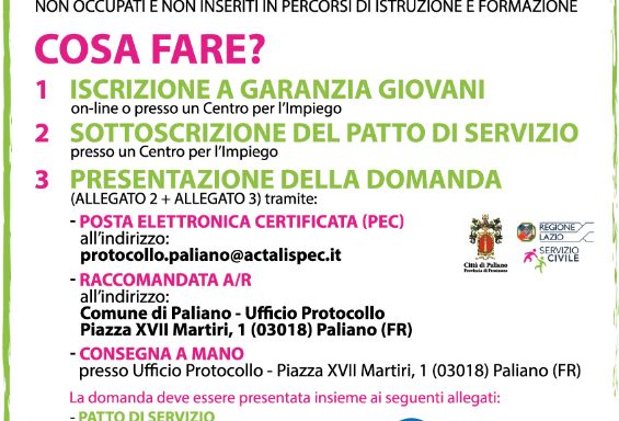 Servizio civile 2018