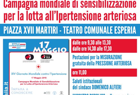 In piazza contro l'ipertensione arteriosa