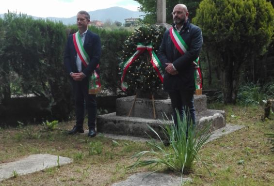 L'Amministrazione Comunale alle celebrazioni presso il Sacrario XVII Martiri.