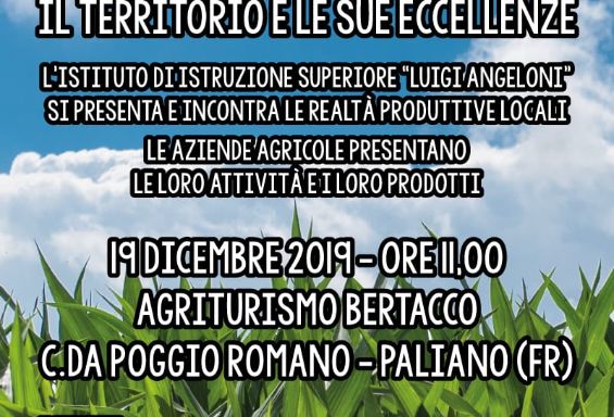 L'Istituto Agrario incontra il territorio e le sue eccellenze