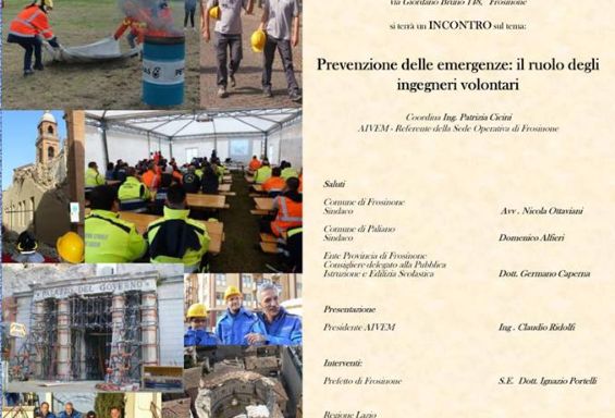 Prevenzione delle emergenze: il ruolo degli ingegneri volontari