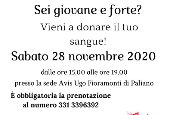 Donazione Avis in ricordo di Willy