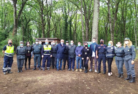 Liberati diversi rapaci nel Bosco di Paliano