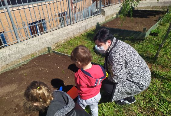 Nuova vita per il progetto educativo "Orto in nido"