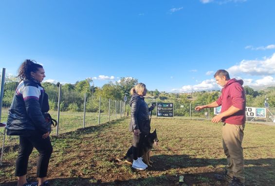 Polizia locale: avviata la squadra di sicurezza cinofila