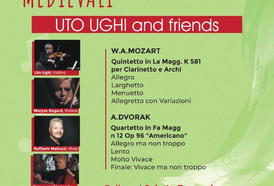 Concerto di "Uto Ughi & friends" a Paliano