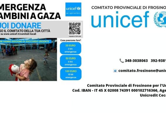 Emergenza bambini a Gaza