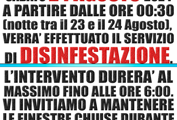 Disinfestazione