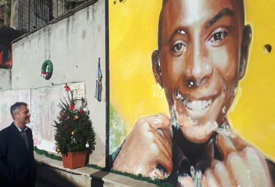 Per Willy, al via il restauro del murale di largo Aldo Moro