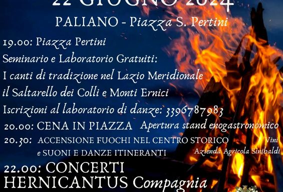 Inizia l'Estate Palianese con "I Fòchi de San Giuanni"