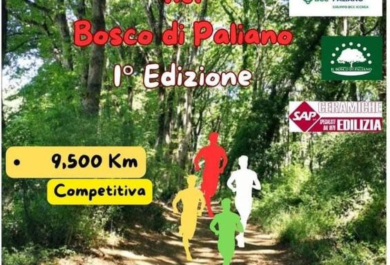 Si avvicina la prima gara podistica nel 'Bosco di Paliano'