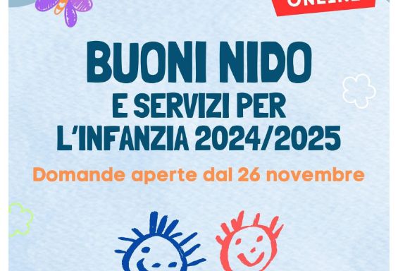 Buoni nido e servizi per l'infanzia 2024/2025
