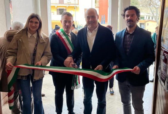 Inaugurata la mostra "Il mondo di Berlinguer"