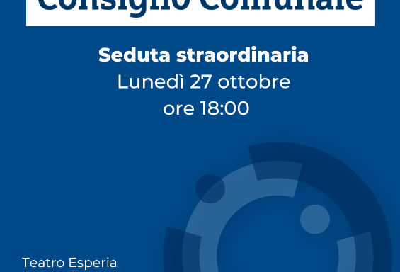 Consiglio Comunale del 27 ottobre 2025