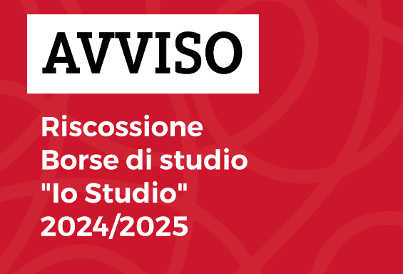 Borse di studio "Io Studio" 2024/25"