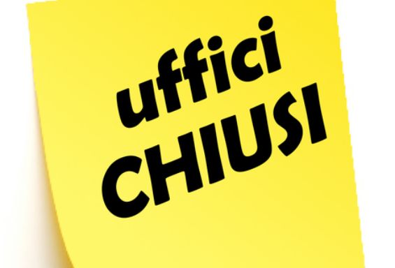 Avviso: chiusura uffici